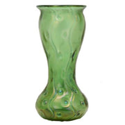 Loetz Rusticana Green Art Glass Vase, 3.75" Loetz 