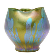 Loetz Medici Art Glass Cabinet Vase, 3.25" Loetz 