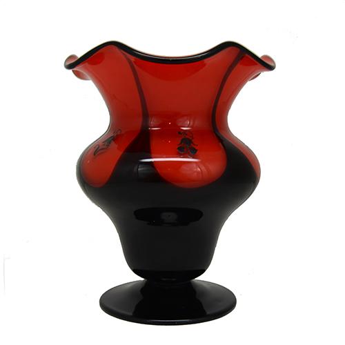 Loetz Ausfuehrung 177 Red Art Glass Vase, 6