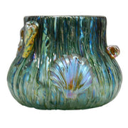 Loetz Ausfuehrung 102 Art Glass Cabinet Vase, 3", c. 1909 Loetz 