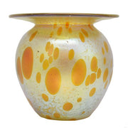 Loetz Gold Astraea Art Glass Vase, 3.75" Loetz 