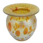 Loetz Gold Astraea Art Glass Vase, 3.75" Loetz 