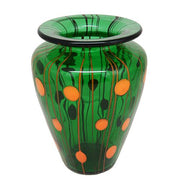 Loetz Green Ausfuehrung 122 Art Glass Vase, 6", c. 1911 Loetz 