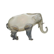 Loetz: Grey Elephant Art Glass Vase, 11.5" with A. Rupp Sticker Loetz 