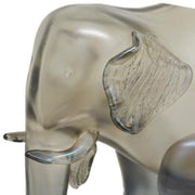 Loetz: Grey Elephant Art Glass Vase, 11.5" with A. Rupp Sticker Loetz 