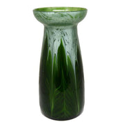 Loetz Green Titania Art Glass Vase, 11.75" Loetz 