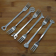 Evento Mini Forks Set of 6 by Mepra Flatware Mepra 