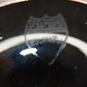 Antique Art Deco Czechoslovakian Cocktail Glass and Plate with Rockwell Sterling Overlay Stemware Amusespot 