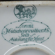 Antique Art Deco Covered Porcelain Box by Fritz Klee for Lorenz Hutschenreuther Household Storage Containers Amusespot 