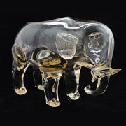 Loetz: Elephant Art Glass Vase, 11" x 6.75" Loetz 