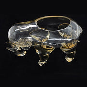 Loetz: Elephant Art Glass Vase, 11" x 6.75" Loetz 