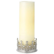 Diana Crown Candle Holder, 5.25" D. by Olivia Riegel Candleholder Olivia Riegel 
