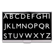 Alphabet Business Card Case by Rod Dyer for Acme Studio Business Card Case Acme Studio 
