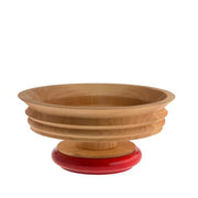 ES14 Wooden Bowl, Limited Edition by Ettore Sottsass for Alessi Serving Bowl Alessi Archives 