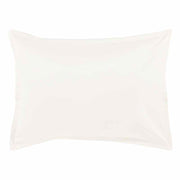 Teophile Solid Color Organic Sateen Pillow Cases by Alexandre Turpault Bedding Alexandre Turpault Standard Ermine White 