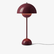 Verner Panton Flowerpot VP3 Table Lamp by &tradition &Tradition Dark Plum 