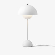 Verner Panton Flowerpot VP3 Table Lamp by &tradition &Tradition Matte White 