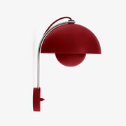Verner Panton Flowerpot VP8 Wall Lamp or Sconce by &tradition &Tradition Vermillion Red 