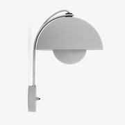 Verner Panton Flowerpot VP8 Wall Lamp or Sconce by &tradition &Tradition Matte Light Grey 