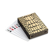Limoges Crocodile Box with Playing Cards by L'Objet Games L'Objet 