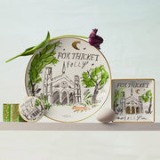 Fox Thicket Folly Porcelain Keepsake Box by Luke Edward Hall for Richard Ginori Jewelry & Trinket Boxes Richard Ginori 