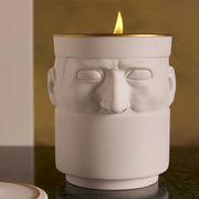 Il Seguace White Porcelain Candle Holder with Scented Candle by Luca Nichetto for Richard Ginori Candle Richard Ginori 