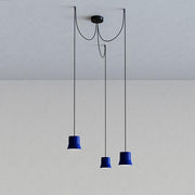 Giò Light Cluster Suspension Lamp by Patrick Norguet for Artemide Lighting Artemide Blue 