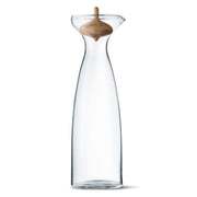 Alfredo 34 oz. Glass Carafe with Oak Stopper by Alfredo Häberli for Georg Jensen Decanters and Carafes Georg Jensen 
