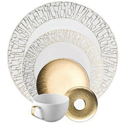 TAC 02 Skin Gold Salad Plate by Walter Gropius for Rosenthal Dinnerware Rosenthal 