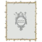 Pave Odyssey Photo Frame, Gold by Olivia Riegel Frames Olivia Riegel 8x10 Large 
