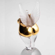 Golden Angel with 24 Karat Gold, by Kjell Engman for Kosta Boda Sculptures & Statues Kosta Boda 