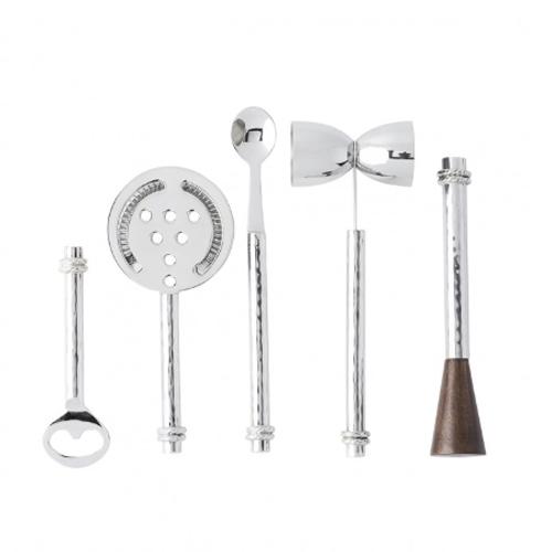 Graham 5 Piece Bar Tool Set With Stand by Juliska - Amusespot - Unique ...
