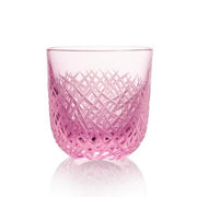 Pink 7 oz Grass II Tumblers, Set of 2 by Rony Plesl for Ruckl Glassware Ruckl Pink 