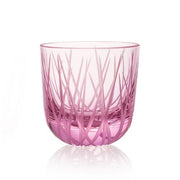 Pink 7 oz Grass I Tumblers, Set of 2 by Rony Plesl for Ruckl Glassware Ruckl Pink 