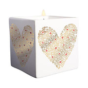 Square Keith Haring Candles by Ligne Blanche Paris Candles Ligne Blanche Gold Heart 