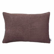 Voltaire Yarn Dyed Chenille Velvet and Linen 16" x 24" Throw Pillow Cover by Alexandre Turpault Throw Pillows Alexandre Turpault Heather Purple 