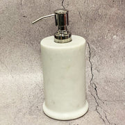 White Marble Bathroom Accessory Collection Amusespot Soap Dispenser 