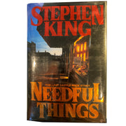 Needful Things: The Last Castle Rock Story by Stephen King, Hardcover, First Edition, First Printing Amusespot 
