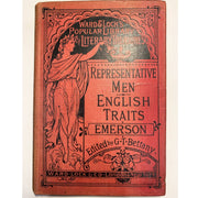 Representative Men and English Traits by Ralph Waldo Emerson, c. 1890 Amusespot 