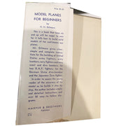 Model Planes for Beginners by H.H. Gilmore, First Edition Amusespot 