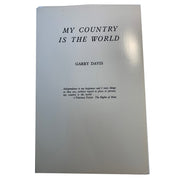 My Country Is The World: The Adventures of a World Citizen by Garry Davis Signed Paperback Edition Books Amusespot 