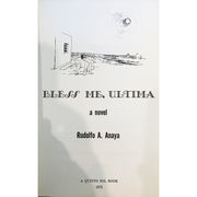 Bless Me, Ultima by Rudolfo A, Anaya First Edition Paperback Signed Books Amusespot 