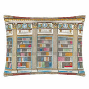 In The Library - Sepia 24" x 18" Rectangular Pillow by John Derian Throw Pillows John Derian 