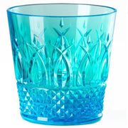 Italia Acrylic Tumbler, 12 oz. by Mario Luca Giusti Glassware Marioluca Giusti Turquoise 