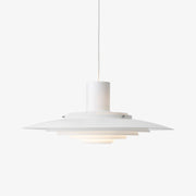 P376 Suspension Pendant by &tradition &Tradition KF2 27.5”Ø x 11”H Matte White 