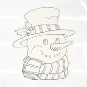 Snowman Coloring Placemats, set of 12 by Hester & Cook Placemats Hester & Cook 