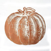 Pumpkin Die-Cut Placemats, set of 12 by Hester & Cook Placemats Hester & Cook 