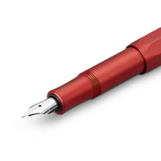 Deep Red Sport Aluminum Fountain Pen, Medium Nib by Kaweco Germany RETURN Pen Kaweco Medium Nib 