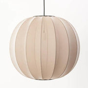 Knit-Wit 60 Pendant Suspension Lamp, 23.6" by ISKOS-BERLIN for Made by Hand Lighting Made by Hand Sandstone 