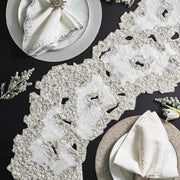 Star Spray 21" Linen Napkins Set of 4 by Kim Seybert Napkins Kim Seybert 